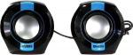 Speakers SVEN 150 Black/Blue 2.0 5w USB