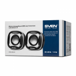 Speakers SVEN 170 Black/White 2.0 5w USB