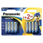 Battery Panasonic EVOLTA Alkaline AA LR6EGE/8B2F 8-Blisterpack