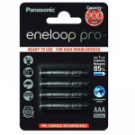 Rechargeable Panasonic Eneloop PRO AAA 930mAh Blisterx4 BK-4HCDE/4BE