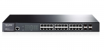 Switch TP-LINK T2600G-28TS (24-port 10/100/1000Mbps 4xSFP Expansion slot)