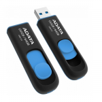 64GB USB Flash Drive ADATA DashDrive UV128 Black-Blue USB3.0