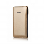 Power Bank F&D Slice T1 6000mAh Leather Texture Golden