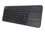 Keyboard Logitech K400 Plus Black Wireless USB
