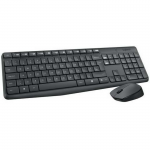 Keyboard & Mouse Logitech Desktop MK235 Wireless USB