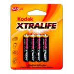 Battery Kodak Xtralife AAA LR03 1.5V Alcaline K3A-4 1pcs/4pack
