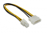 Power Cable 4-pin molex to Power ATX P4 12V ( питание на мат. плату )