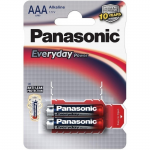 Battery Panasonic EVERYDAY Power AAA Blister -2 Angry Birds Alkaline LR03REE/2BPAB