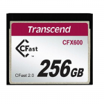 256GB Compact Flash Card Transcend CFast 2.0 600X TS256GCFX600 (R/W: 510/370MB/s)