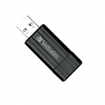 128GB USB Flash Drive Verbatim PinStripe Black USB 2.0