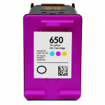 Ink Cartridge HP #650 Tri-Colour Ink Cartridge for DeskJet 2515/3515 AiO 200 pages