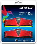 DDR4 16Gb DualChannel Kit 2*8Gb ADATA Heatsink XPG Z1 Red(2133MHz PC4-17000 CL15 1.2V)