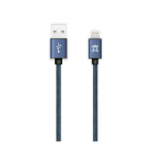Cable Lightning 1.2m XtremeMac Denim Jean for Apple MFI Certified