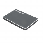 External HDD 1.0TB Transcend StoreJet 25C3 Iron Gray Aluminum Casing (2.5" USB3.1)