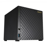 NAS Server ASUSTOR AS3104T 4-bay (Intel Celeron N3050 2.16GHz 2GB 2.5"/3.5"SATAx4 Gigabit LANx1 AES-NI Encryption Hardware Transcoding)