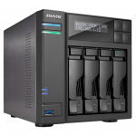NAS Server ASUSTOR AS6204T 4-bay (Intel Celeron N3150 2.24GHz 4GB 2.5"/3.5"SATAx4 Gigabit LANx2 )