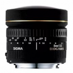 Prime Lens Sigma AF 8mm f/3.5 EX DG CIRCULAR FISHEYE for Canon (Диаметр фильтра 82mm)