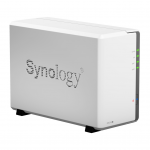 NAS Server Synology 2-bay DS216 (Marvell Armada 385 1.3 GHz 512MB Internal HDD/SSD: 3.5" or 2.5" SATA (II) x2 LAN Gigabitx1 HE Engine)