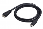 Cable Type-C to micro USB 1.0m Cablexpert CCP-USB3-mBMCM-1M Black