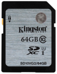 64GB SDXC Kingston Class10 UHS-I 300x