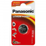 Battery Panasonic CR2025 Blister-1 CR-2025EL/1B