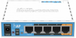 Wireless Router MikroTik RB951Ui-2nD hAP (1.5dBi 18 dBi 54MBit/s QCA9531 650Mhz 5xLAN 1xUSB)