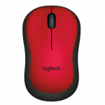 Mouse Logitech M220 Silent Wireless USB Red