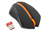Mouse A4Tech G7-310N-1 Wireless Black-Orange USB