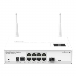 Switch MikroTik MiCRS109-8G-1S-2HnD-IN (8-port Gigabit Cloud Atheros AR9344 128MB SFP 802.11b/g/n RouterOS L5)