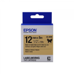 Tape Epson C53S654020 LK4KBM Metallic Blk/Gold 12/9