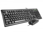 Keyboard & Mouse A4Tech KM-72620D Black USB