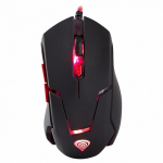 Gaming Mouse Genesis GX44 Optical 6 programmable buttons 4 backlight colors 2m USB