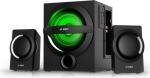 Speakers F&D A140X Black (2x12W (3') 13W subwoofer (4') RMS 37W  BT 4.0  USB (MP3/WMA) Digital FM Remote)