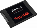 SSD 240GB SanDisk Plus SDSSDA-240G-G26 (2.5" R/W:530MB/s/440MB/s TLC SATAIII)