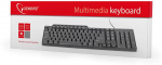 Keyboard Gembird KB-UM-104 Compact Multimedia US USB