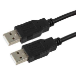 Cable USB AM/AM 1.8m Cablexpert Black CCP-USB2-AMAM-6 USB2.0