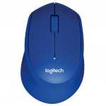 Mouse Logitech M330 SILENT PLUS Blue Wireless USB