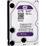 3.5" HDD 2.0TB Western Digital Purple WD20PURZ (5400rpm SATA3 64MB)
