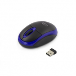 Mouse Esperanza TM116B Vulture 1000DP Black/Blue 3D Wireless USB