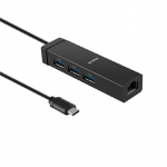 USB type-C Multi-Hub ACME HB540 3xUSB 3.0 1xLan