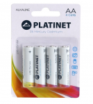 Battery Platinet Alkaline LR06/AA Blisterx4 PMBLR64B
