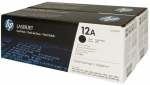 Laser Cartridge HP Q2612AD Black