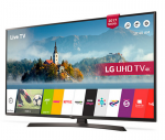 55" LED TV LG 55UJ635V Black (3840x2160 UHD SMART TV 1600Hz 3xHDMI 2xUSB WiFi Speakers 2x10W)