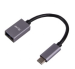 Adapter Type-C to USB LMP 5G/3A Black