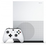 Game Console Microsoft Xbox One S 500GB White+Battlefield 1 (1xGamepad 1xGameBattlefield 1)