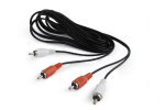 Audio Cable RCAx2 10m Cablexpert CCA-2R2R-10M