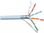 FTP Cable Cat.5E 305m LogicPower CCA 4x2x0.51mm