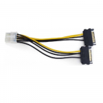 SATA Power Cable Cablexpert CC-PSU-83 8-pin to SATAx2