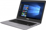 Notebook ASUS Zenbook UX310UA Grey (13.3" FHD Intel i3-7100U 4Gb 128Gb+500Gb Intel HD Windows 10 Home)