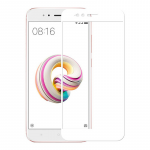 Screen Protector Screen Geeks For Xiaomi mi5x/a1 Full Cover Glass Pro White